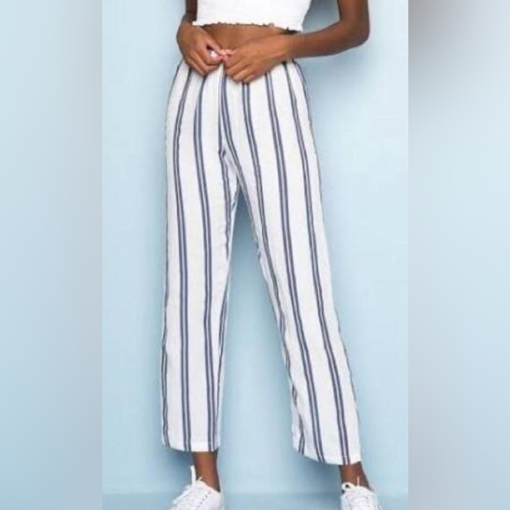 John galt California Stripe Free Flow pants